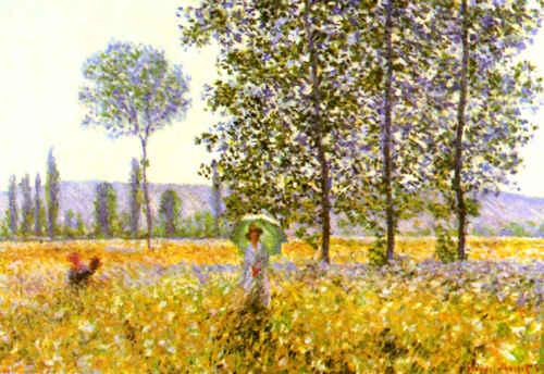 Claude Monet Fields in Spring